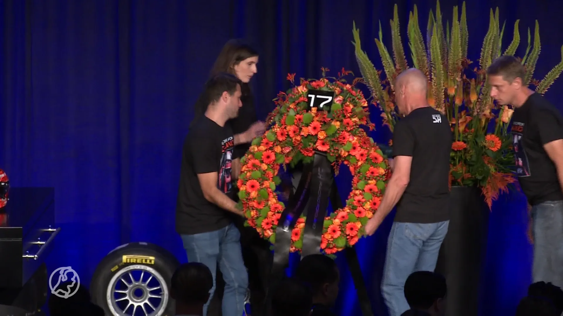 Herdenking omgekomen coureur