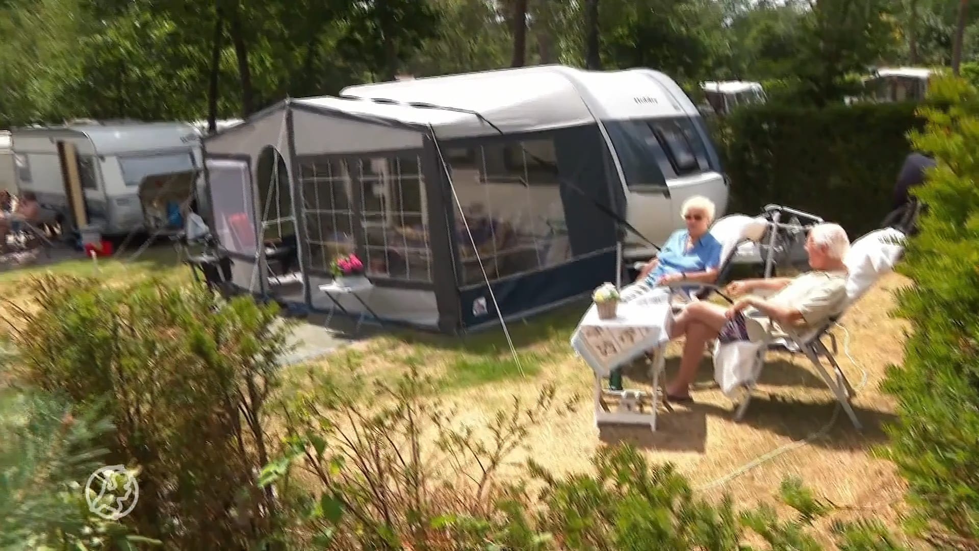 Ouderwetse camping zeldzaam