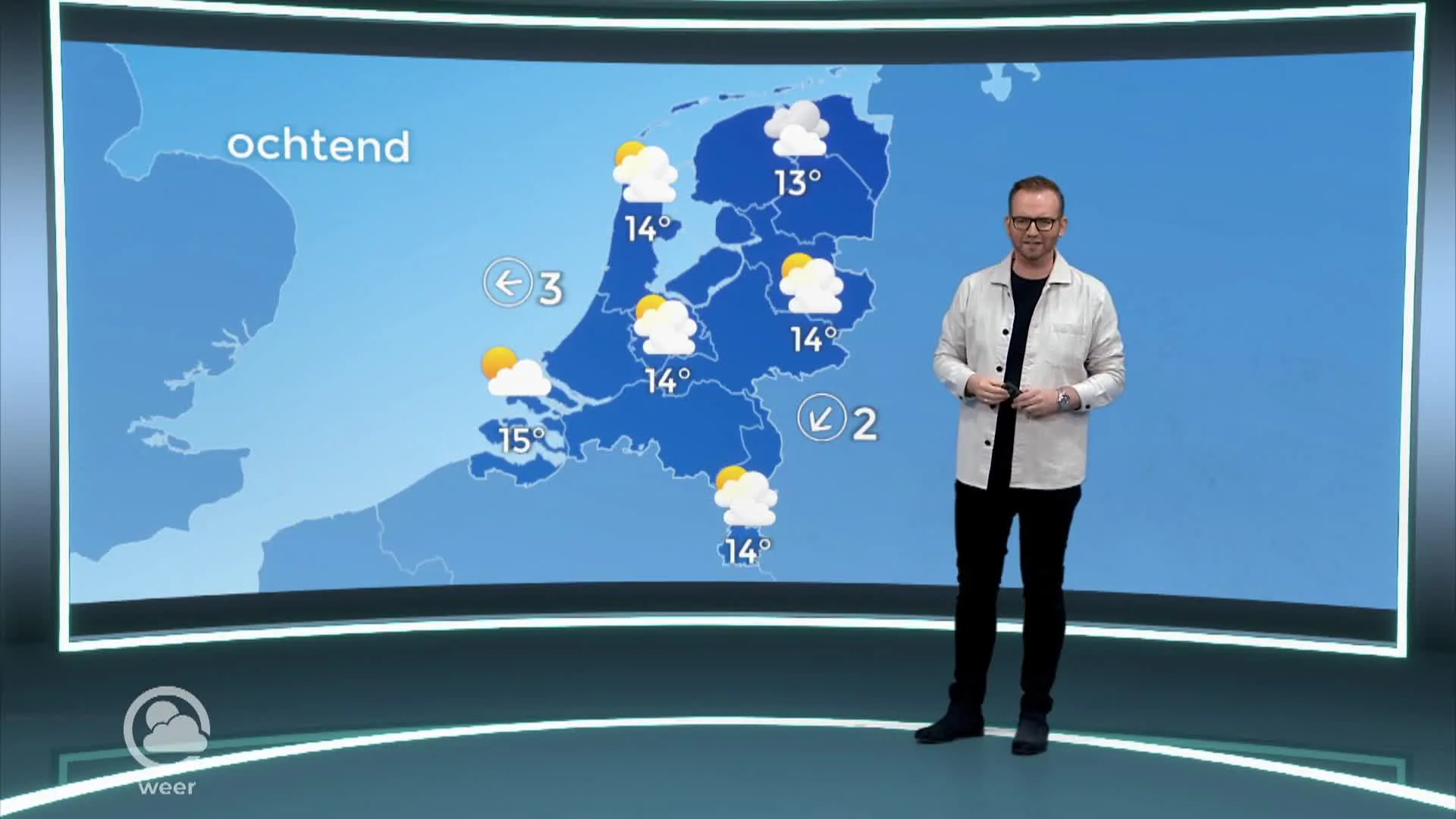 Weerbericht zondag 8 oktober 2023