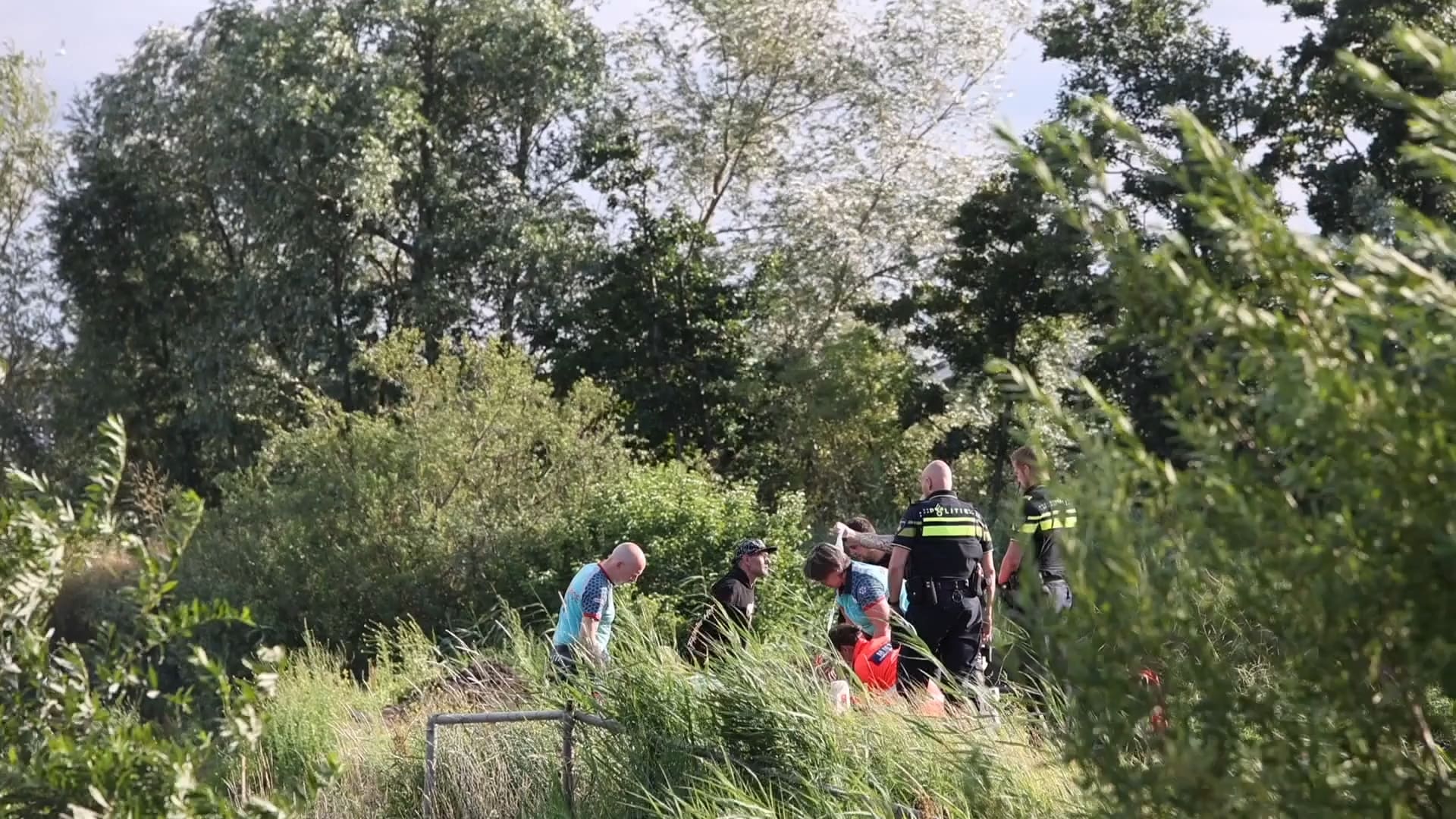 Zwaargewonde slachtoffer op motorcrossbaan in Gouda