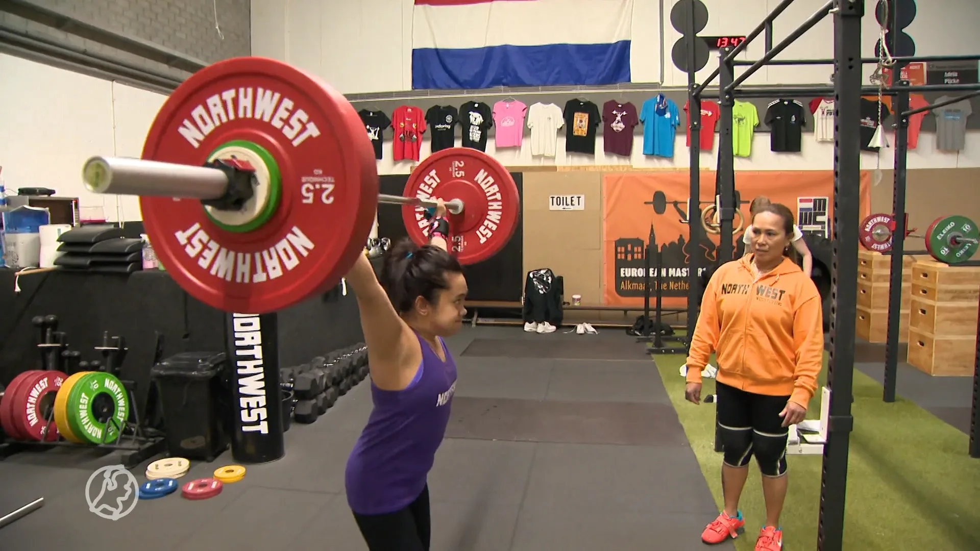 Moeder en dochter strijden samen op WK gewichtheffen in Amerika: 'Ze vindt alles leuk wat mama doet'