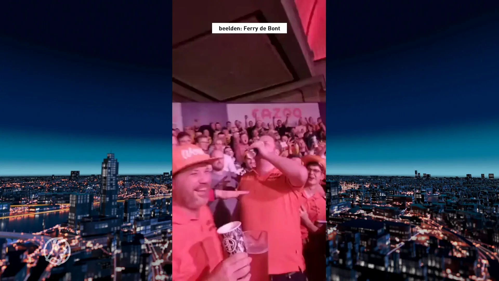 Brabantse wethouder absolute sfeermaker in Engelse dartstempel 'Ally Pally'