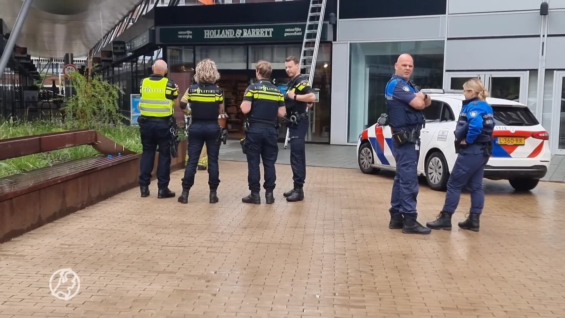 Winkelpanden en parkeergarage in Hengelo ontruimd