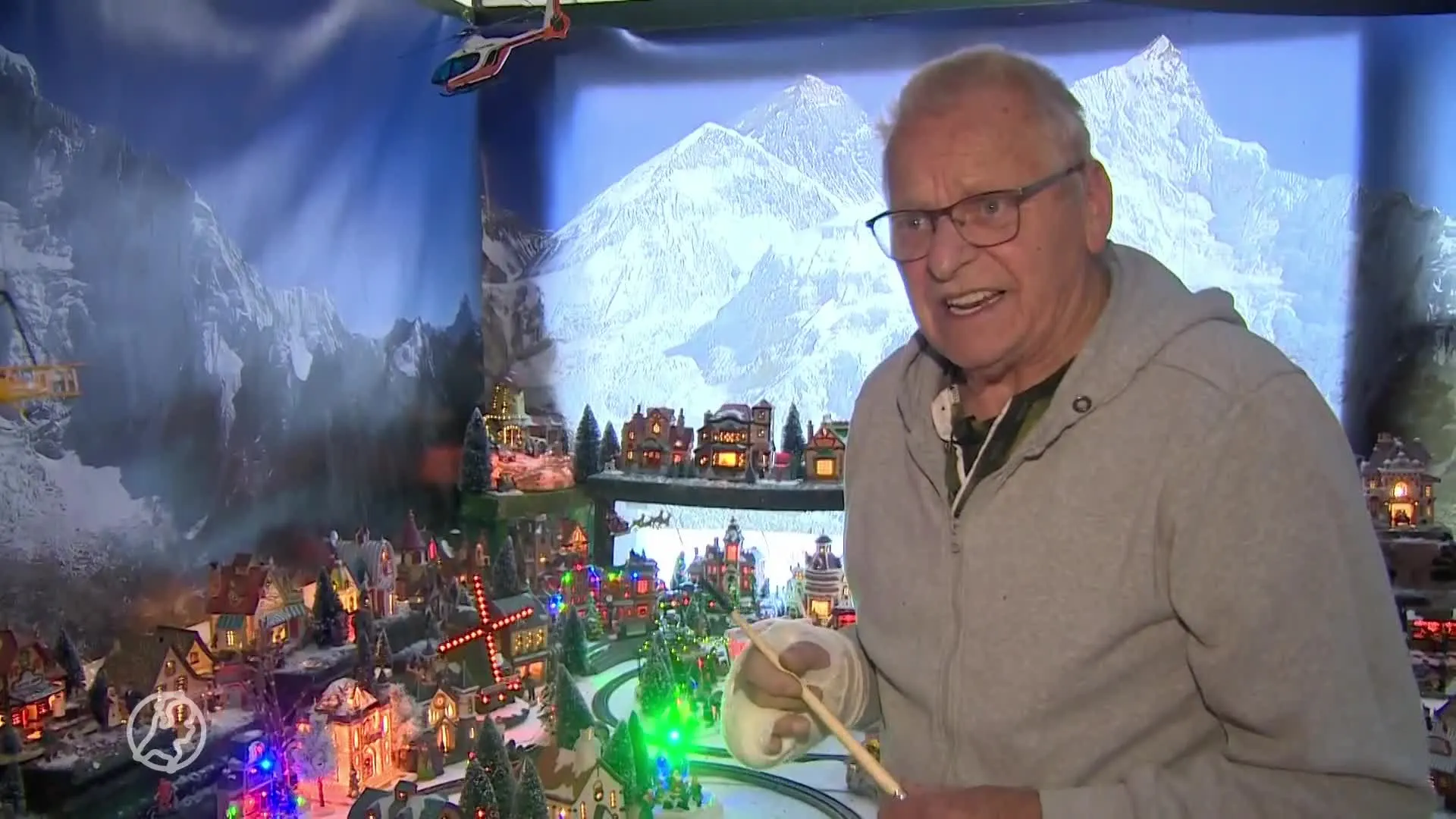 Ron niet bang voor hoge energierekening bij opzetten megagroot kerstdorp