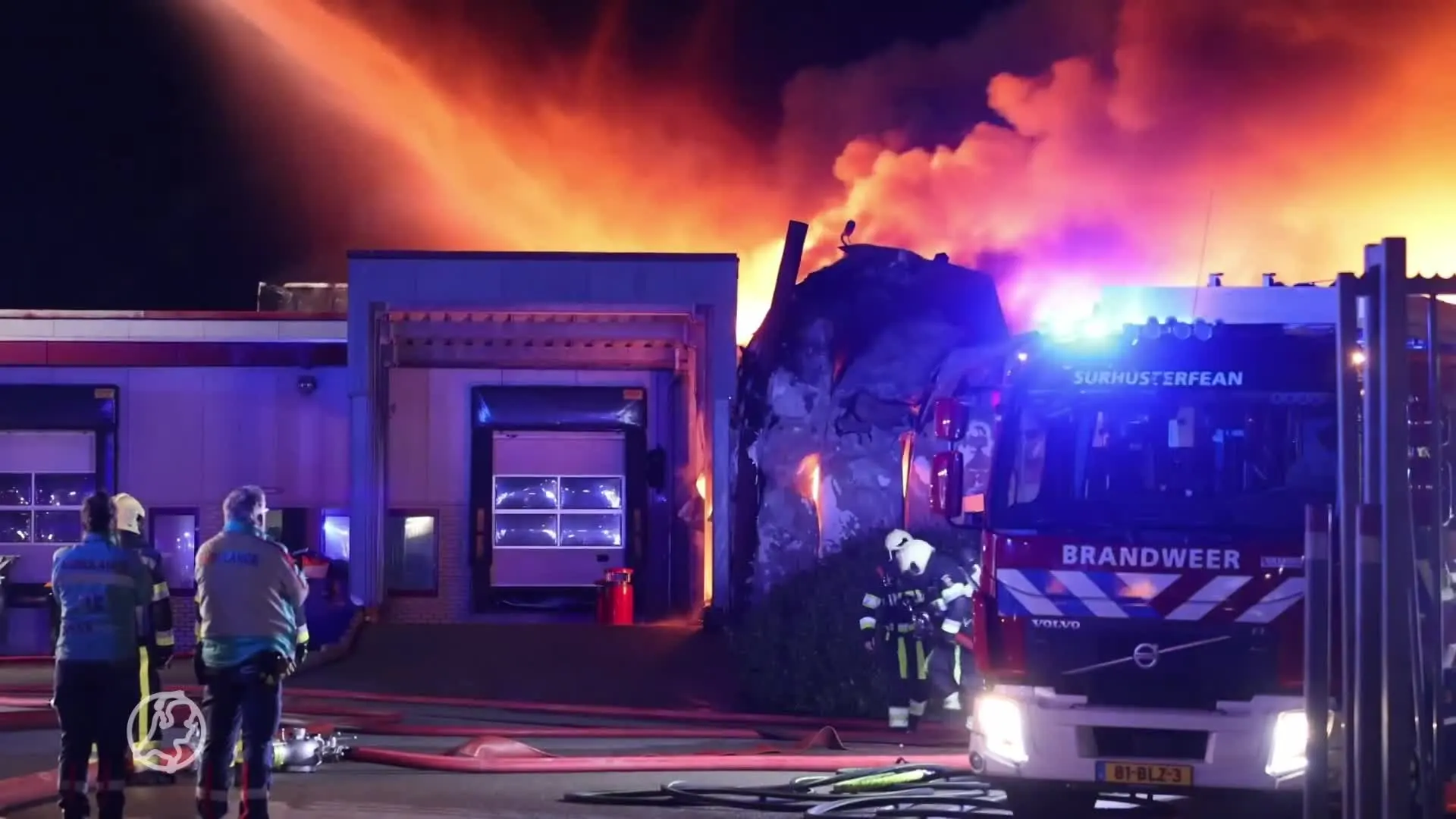 Brand snoepfabriek Drachten onder controle, flink deel verwoe...