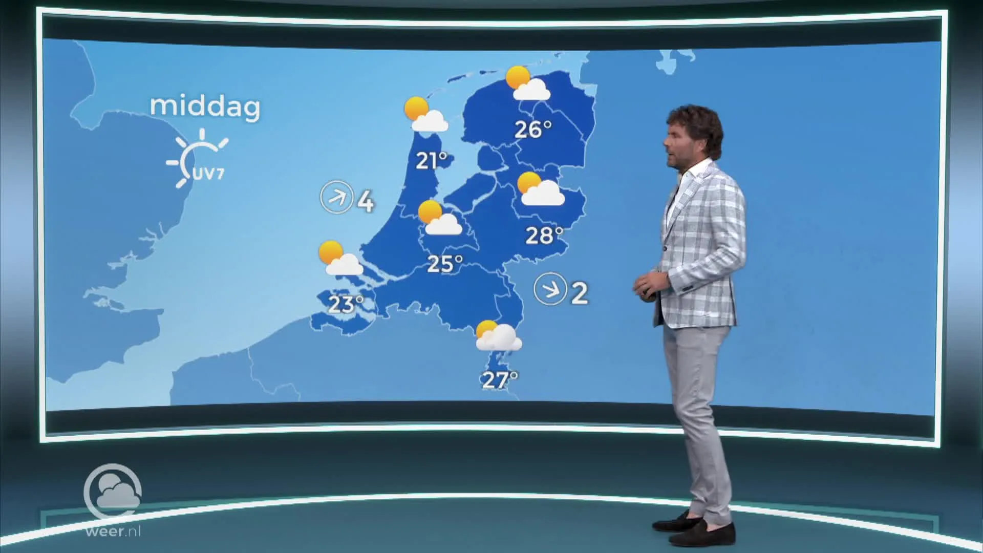 Weerbericht woensdag 21 juni 2023