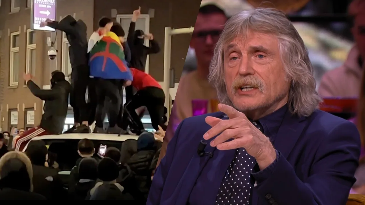 Johan spreekt rellende Marokkanen toe: 'Jullie moeten je kapot schamen!'