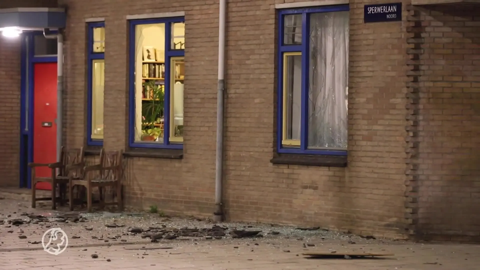 Flinke ravage bij plofkraak op geldautomaat in Amsterdam-Noord