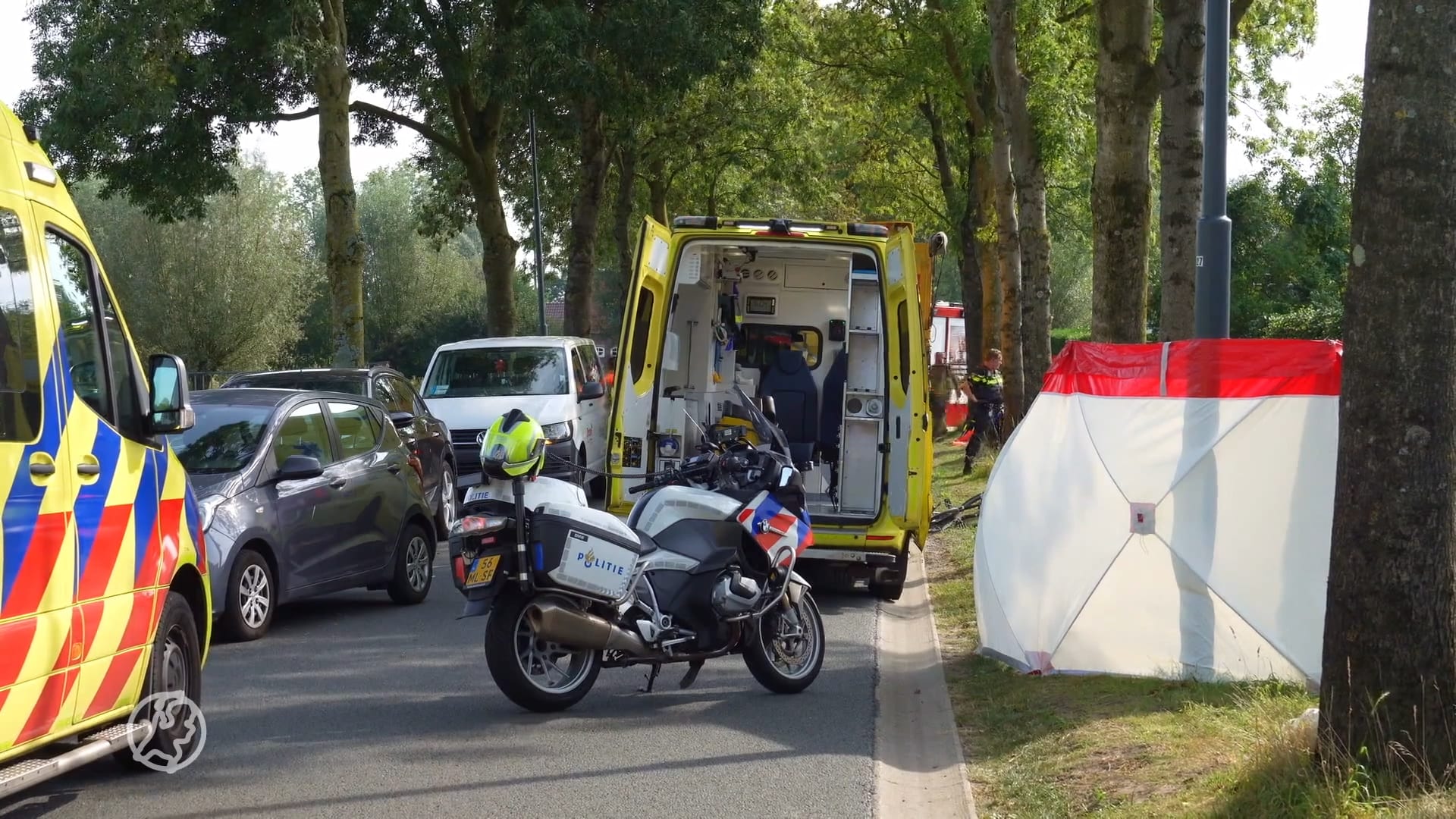 Fietsster overleden na ongeval met vrachtwagen in Sprang-Capelle