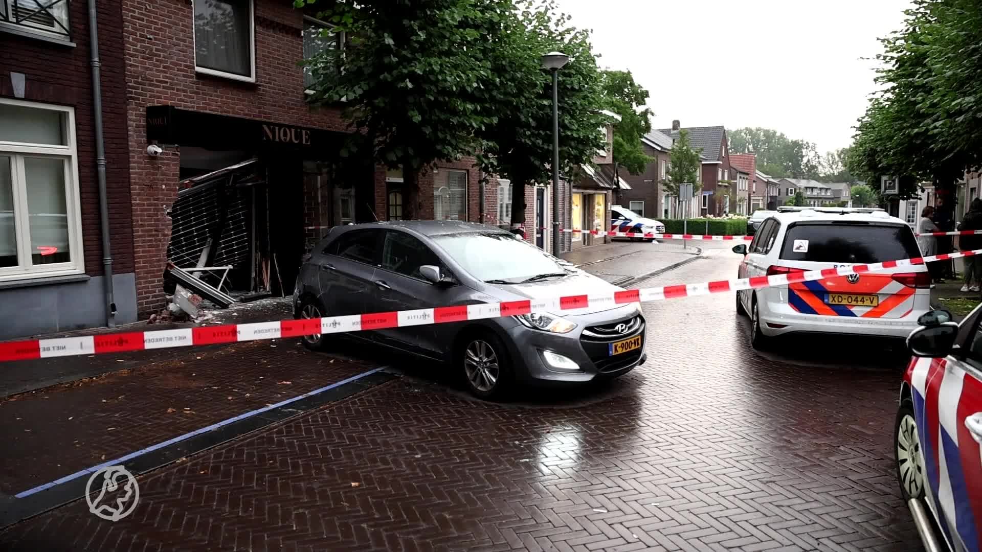 Grote ravage na ramkraak op juwelier in Son