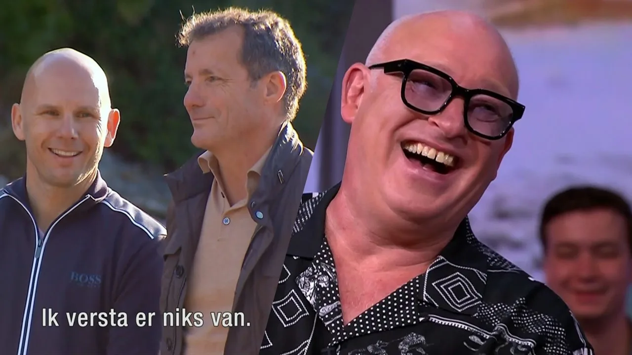 VI-trio gaat he-le-maal stuk om dove John de Bever in Expeditie Robinson