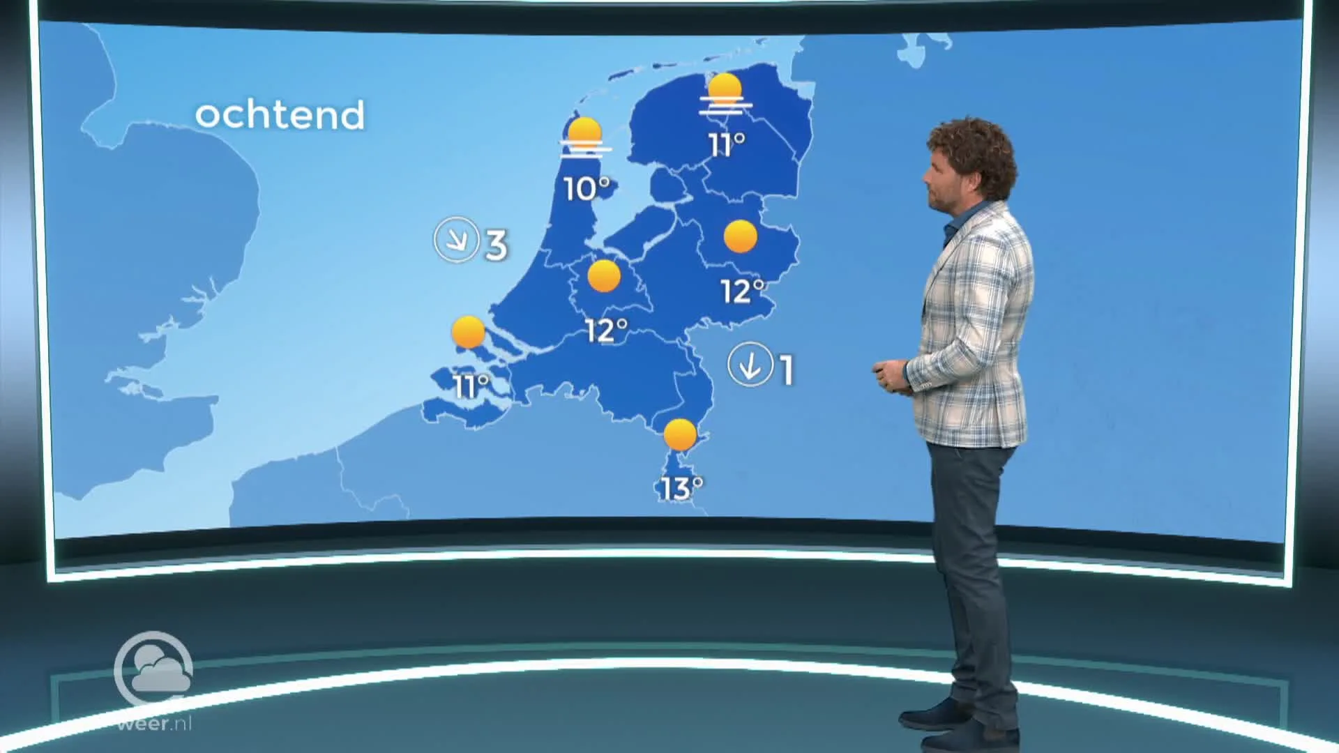 Weerbericht zaterdag 26 maart 2022