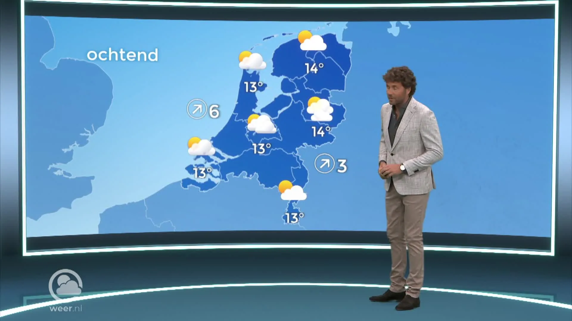 Weerbericht dinsdag 24 mei