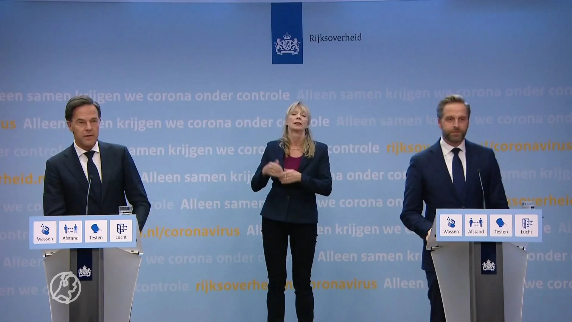 Premier Rutte en minister De Jonge over nieuwe maatregelen