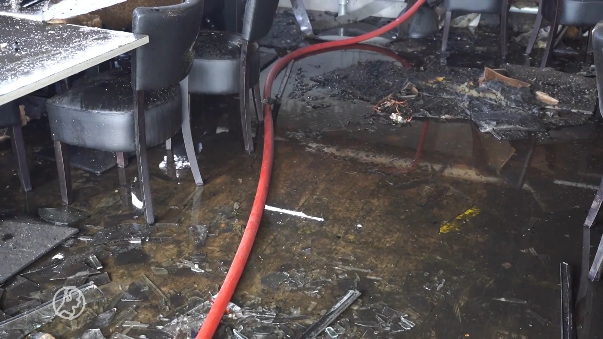 Enorme ravage na verwoestende brand bij Gelderse voetbalclub