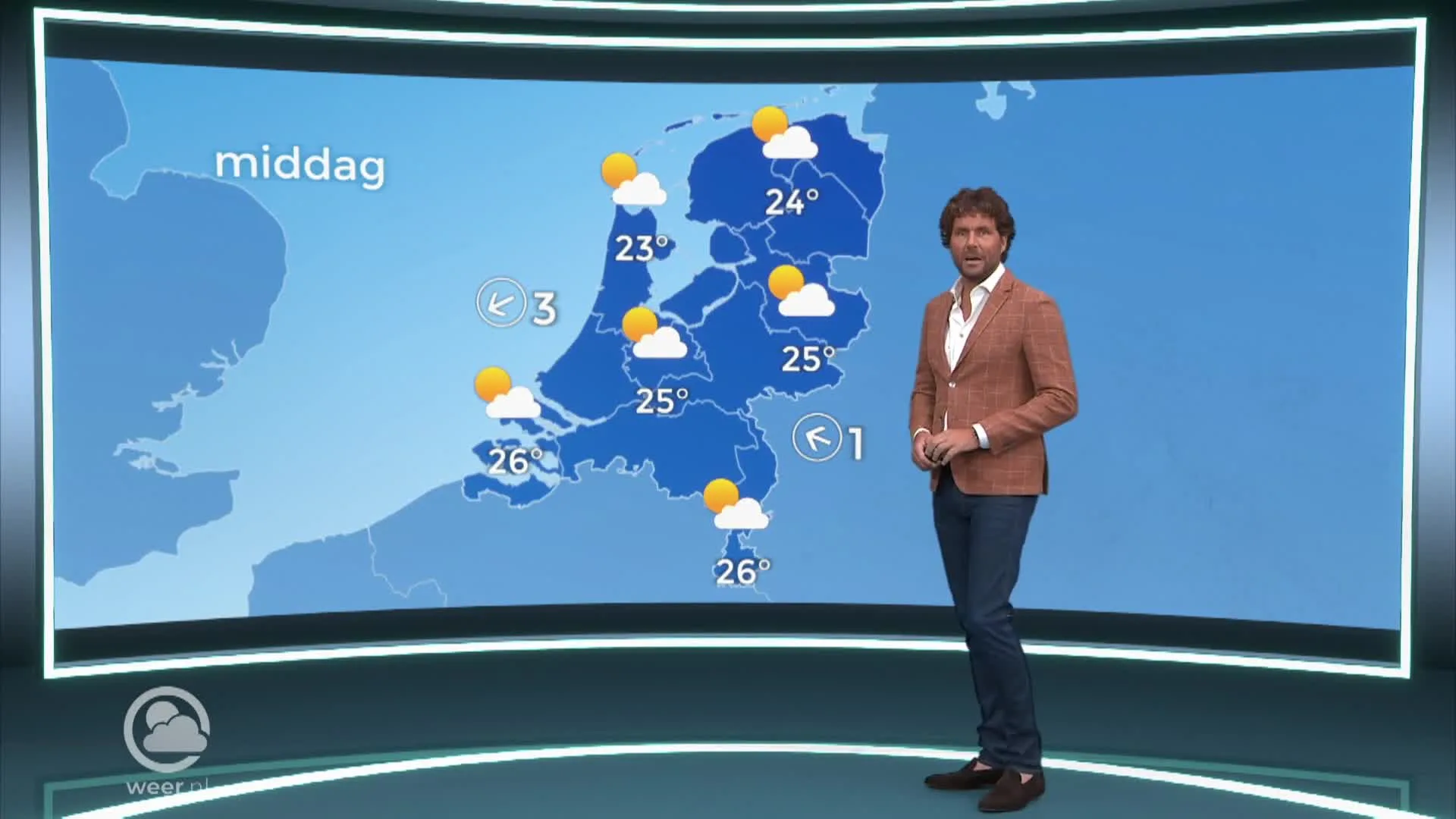 Weerbericht zaterdag 16 september 2023