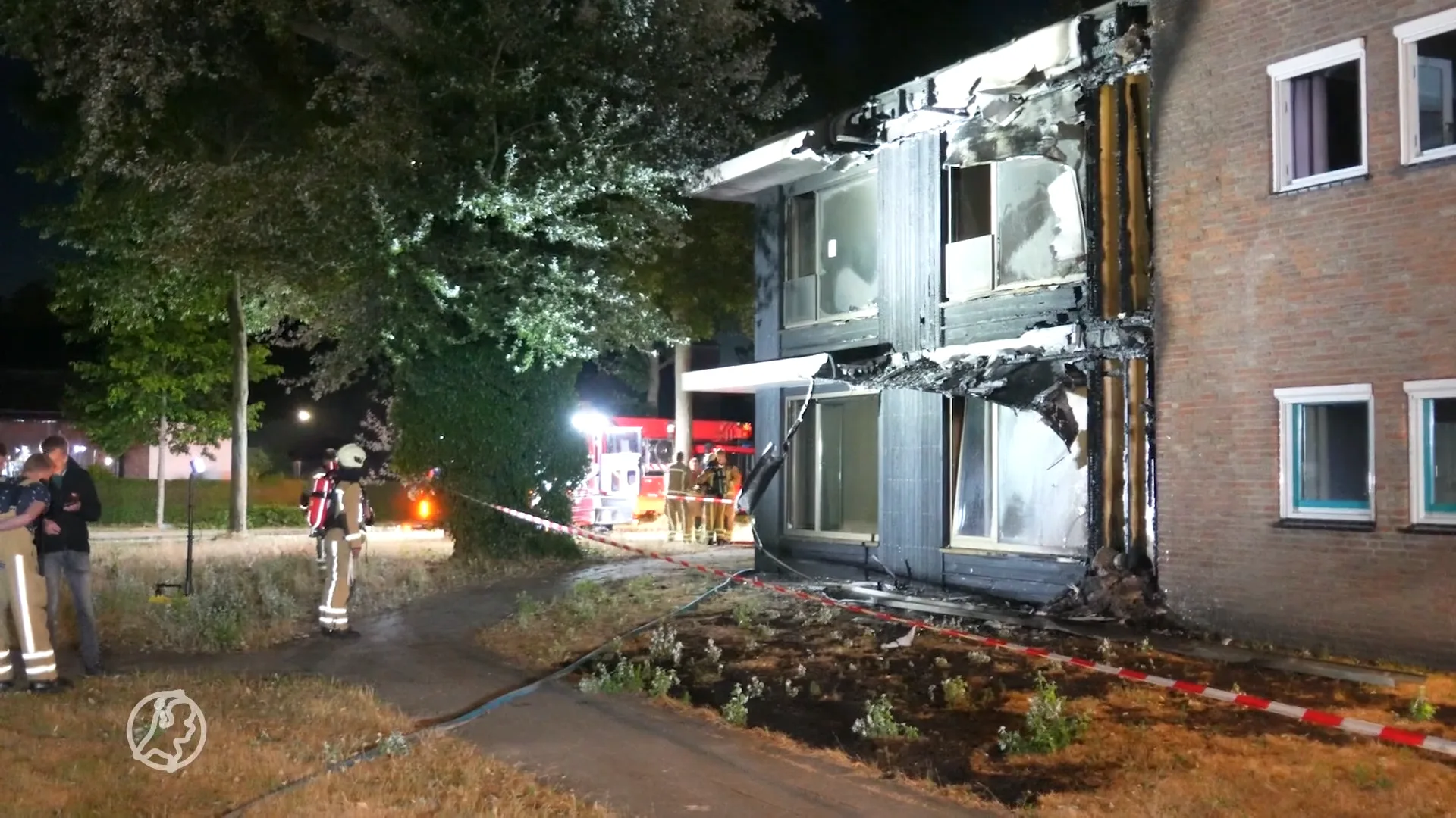 Drie appartementen onbewoonbaar na grote brand in zorginstelling Meppel