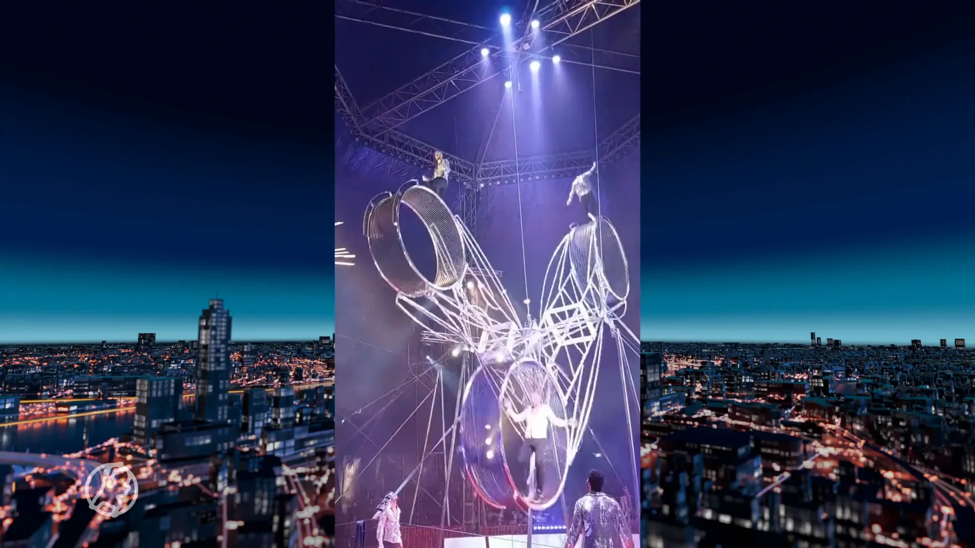 Act met Rad des Doods weer uitgevoerd na ongeluk in kerstcircus