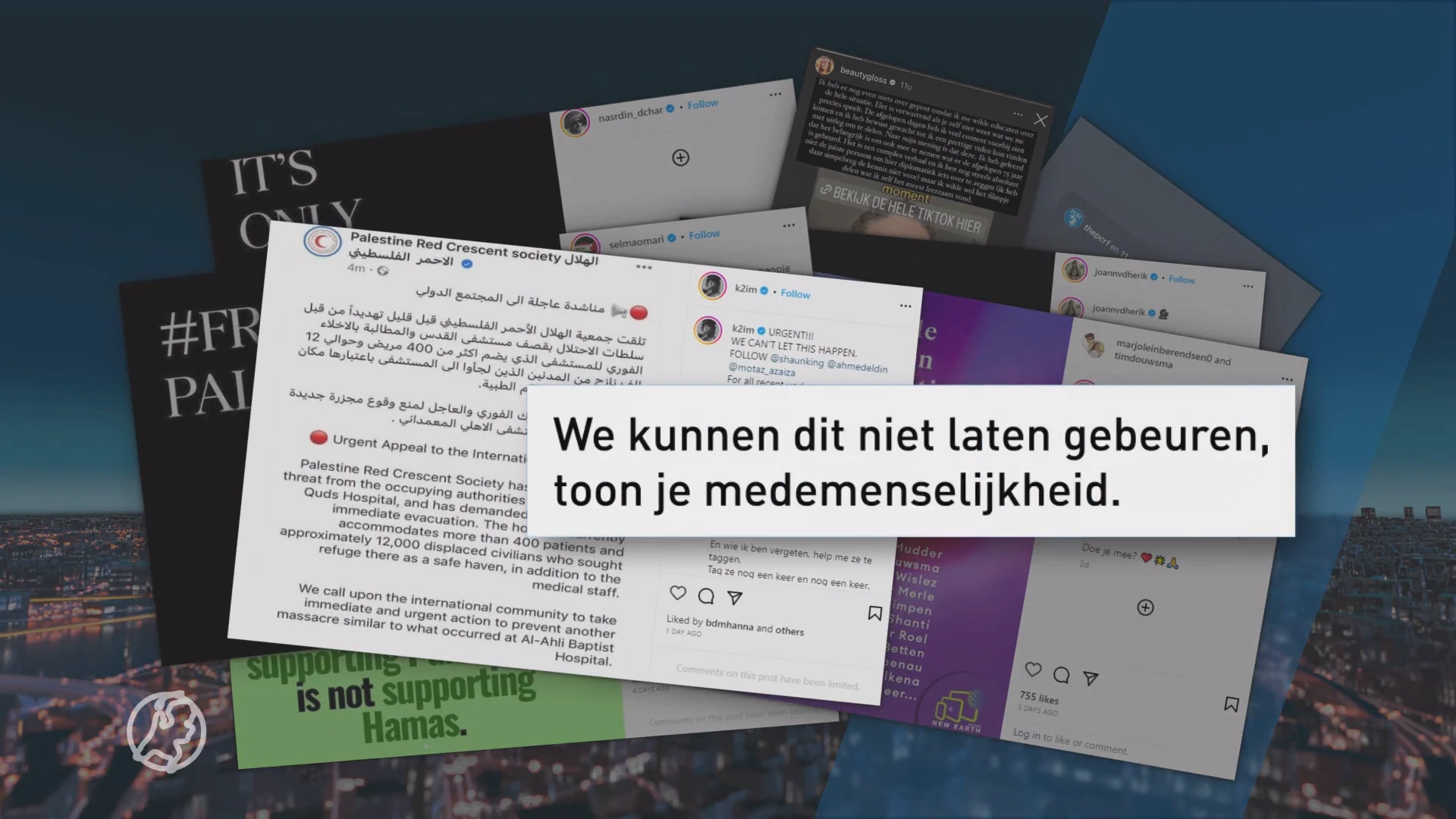 Veel ontvolgingen van influencers die zich uitspreken over Gaza-conflict