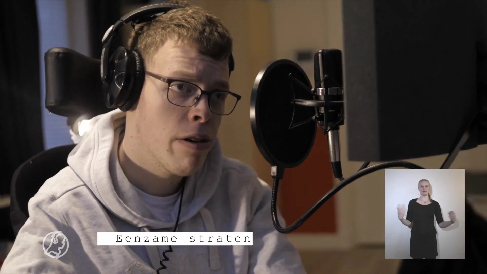 Verstandelijk gehandicapte jongeren rappen tegen corona