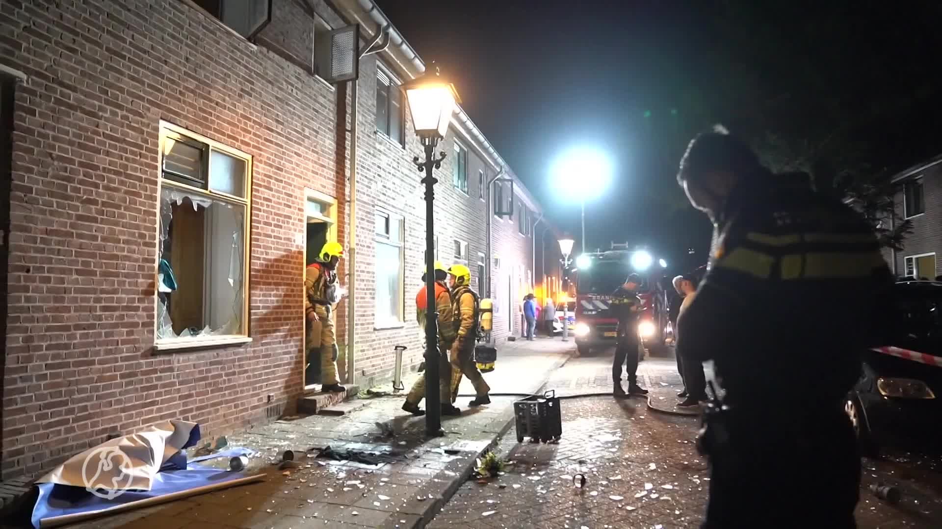 Zwaargewonde na explosie in woning Rotterdam