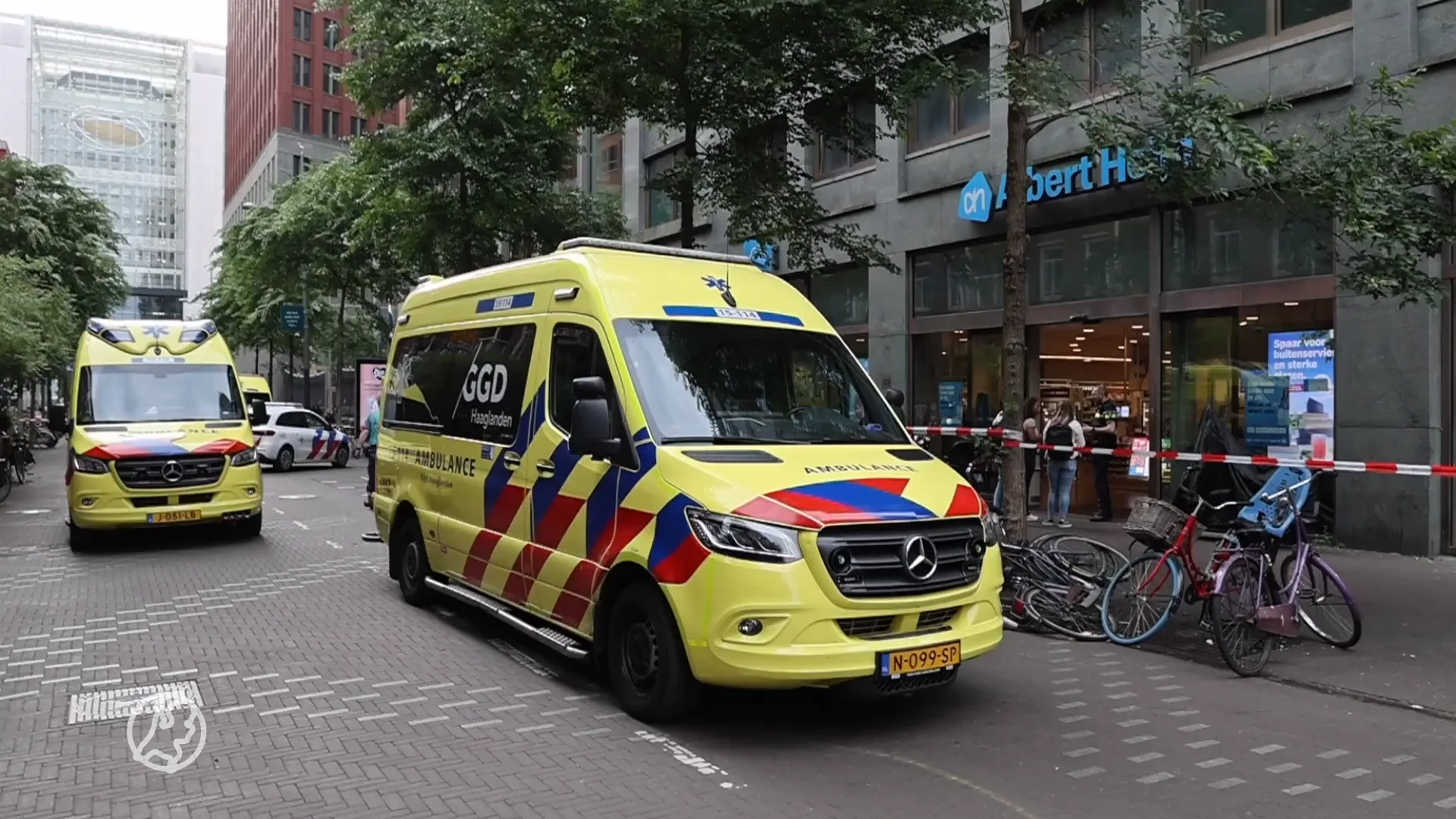 Persoon overleden bij steekpartij bij supermarkt in Den Haag