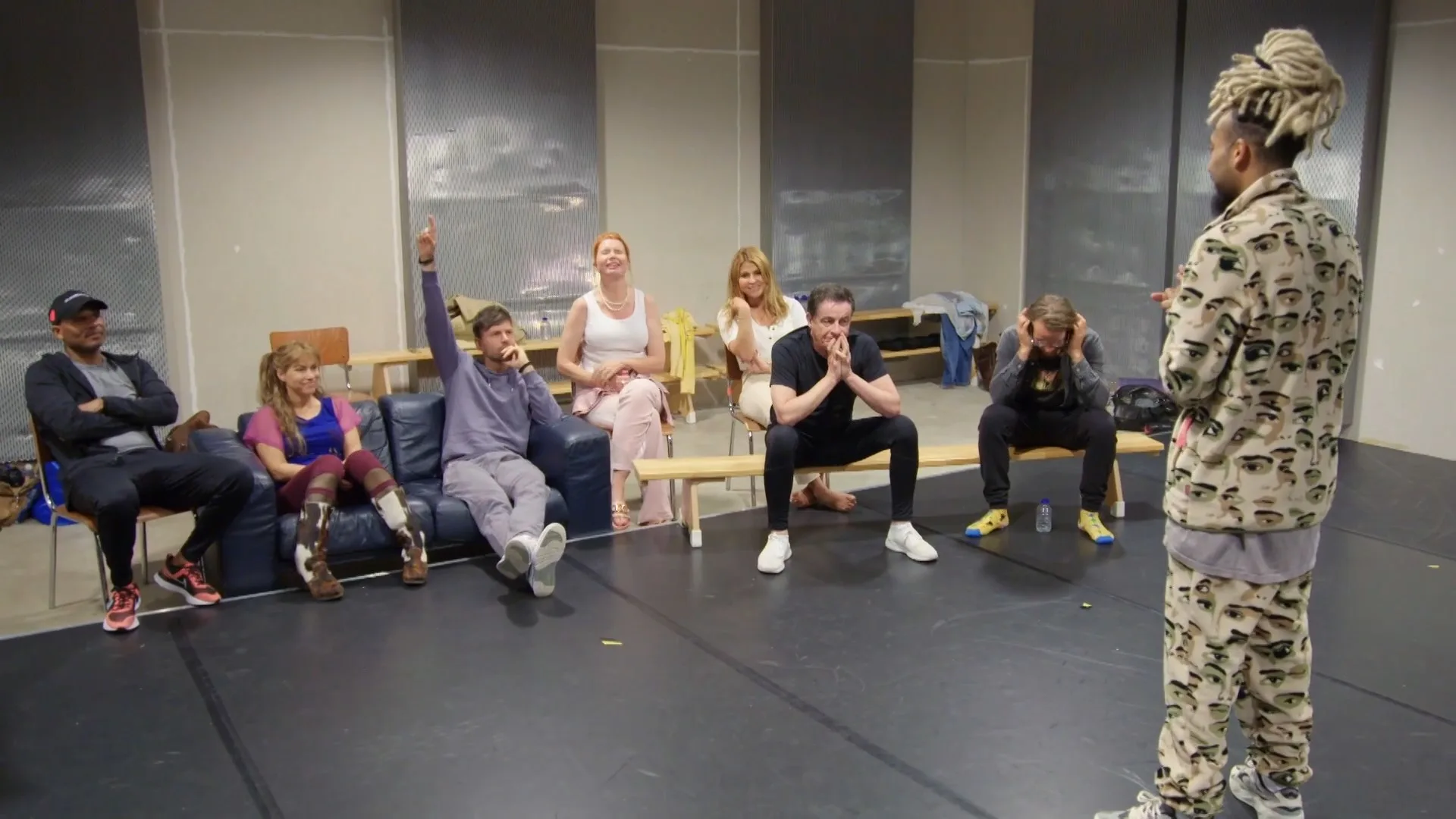 BN'ers aan de slag met choreograaf