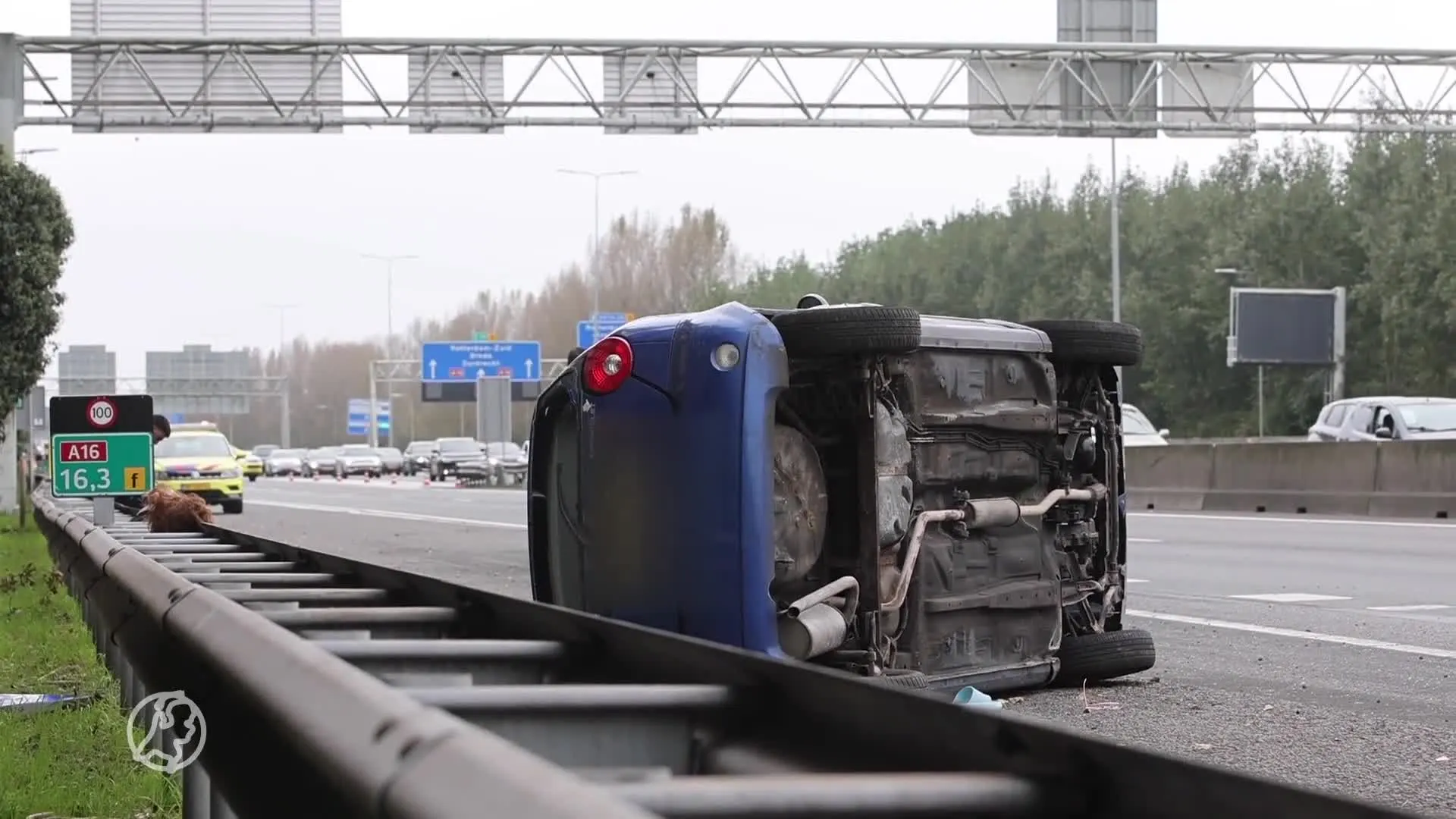 Twee kinderen zwaargewond na auto-ongeluk