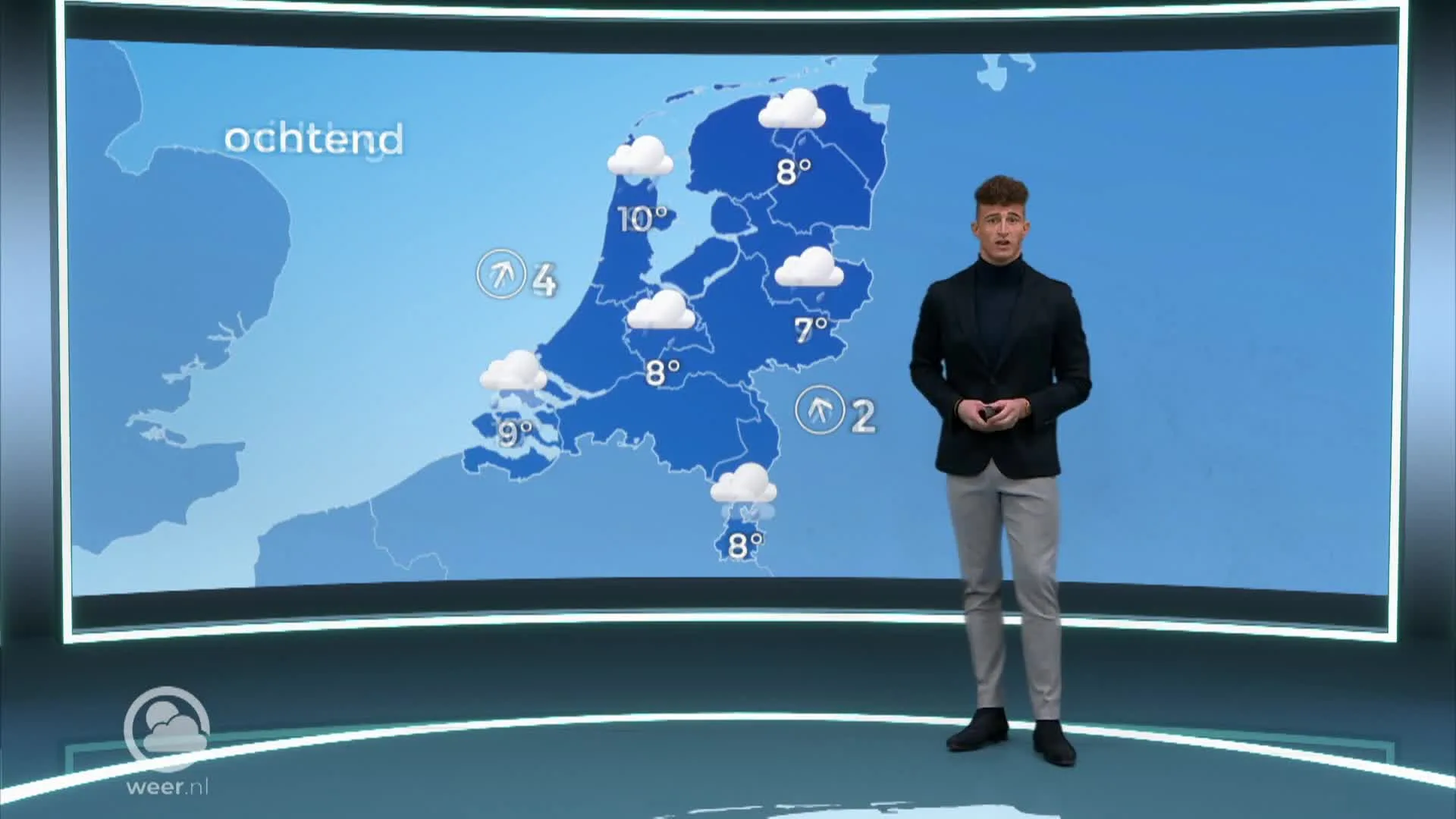 Weerbericht maandag 28 november 2022