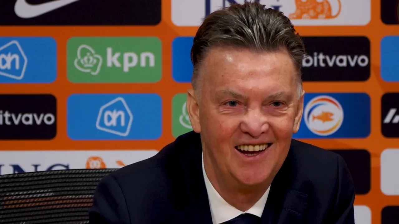Van Gaal: 'Ik hoop op een Van Gaal-spits'