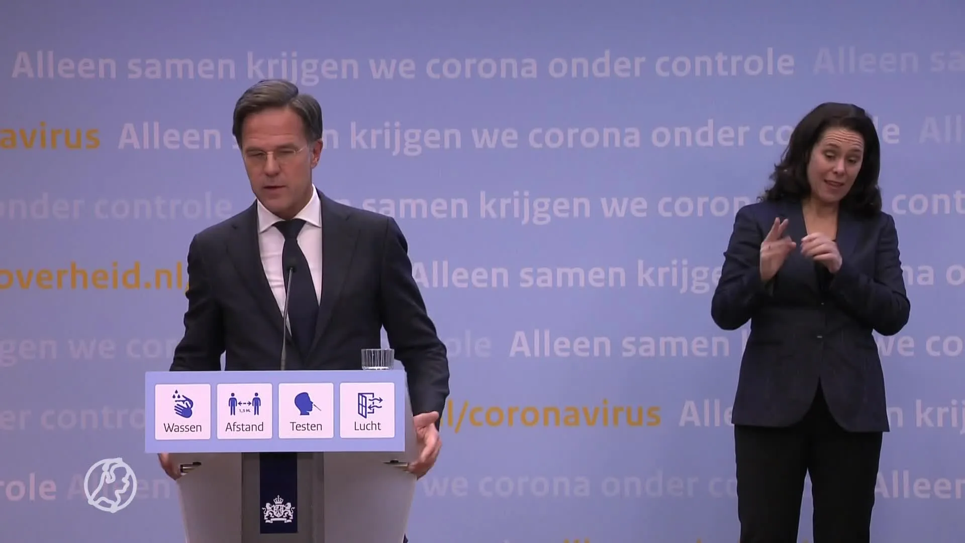 Excuses van Rutte aan het volk: 'Ik schiet te kort in de communicatie'