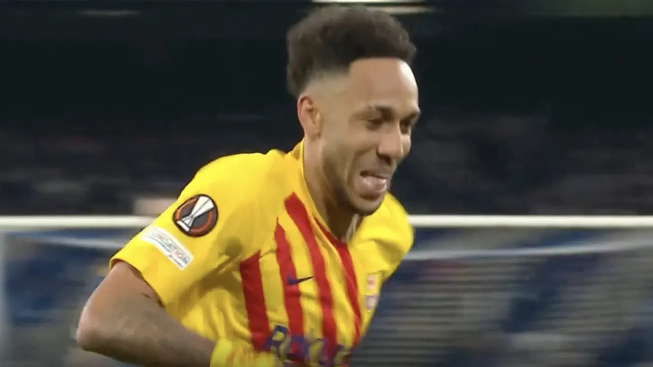 VIDEOGOAL: Napoli - FC Barcelona 1-4 (Aubameyang)