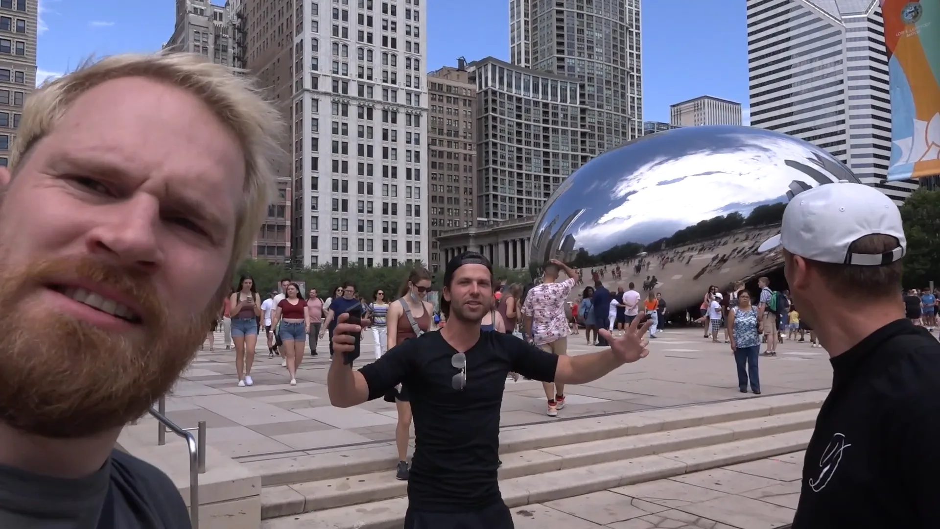 Bezoek aan 'The Bean'