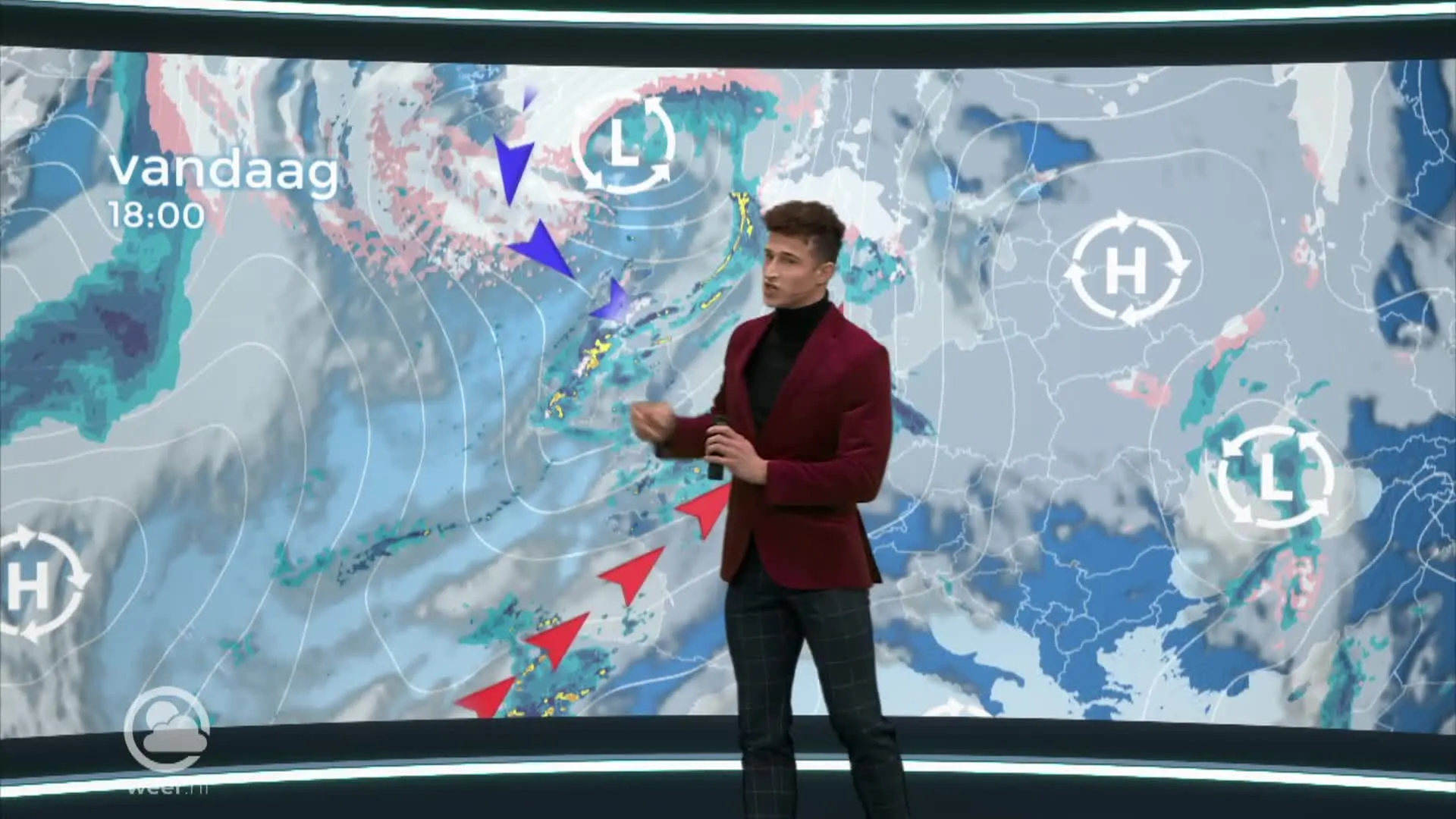 Weerbericht zondagavond 25 december 2022