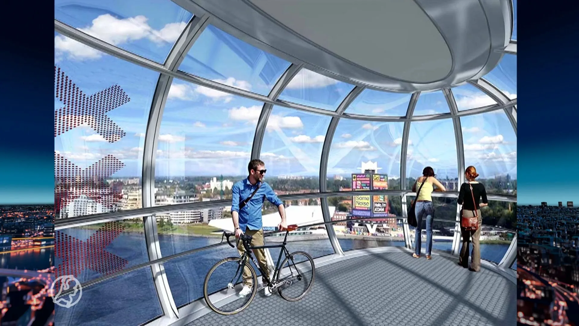 Komt er straks een kabelbaan over het IJ in Amsterdam?