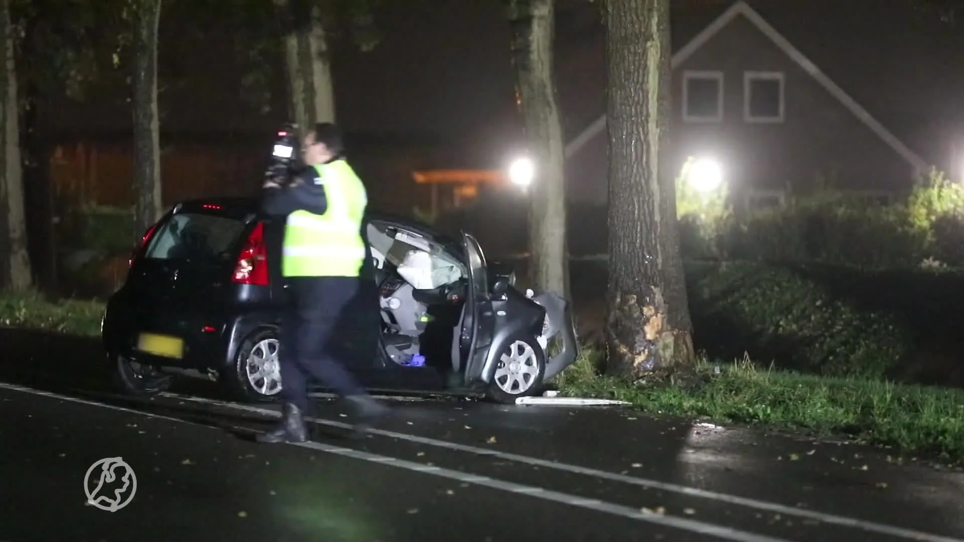 Vrouw (78) overleden na botsing met auto tegen boom