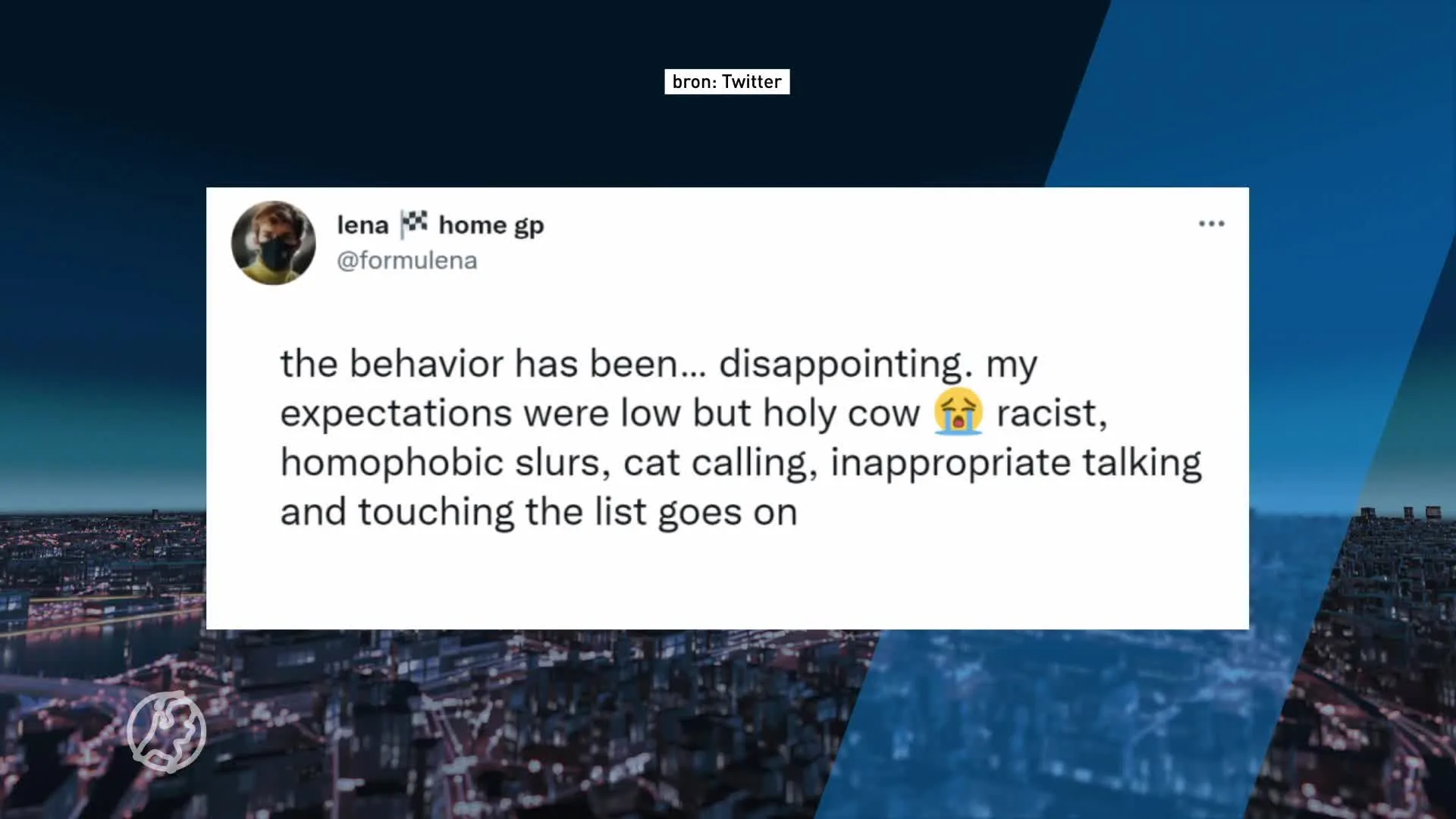 Vrouwen lastiggevallen door RedBull Racing-fans tijdens GP Oostenrijk