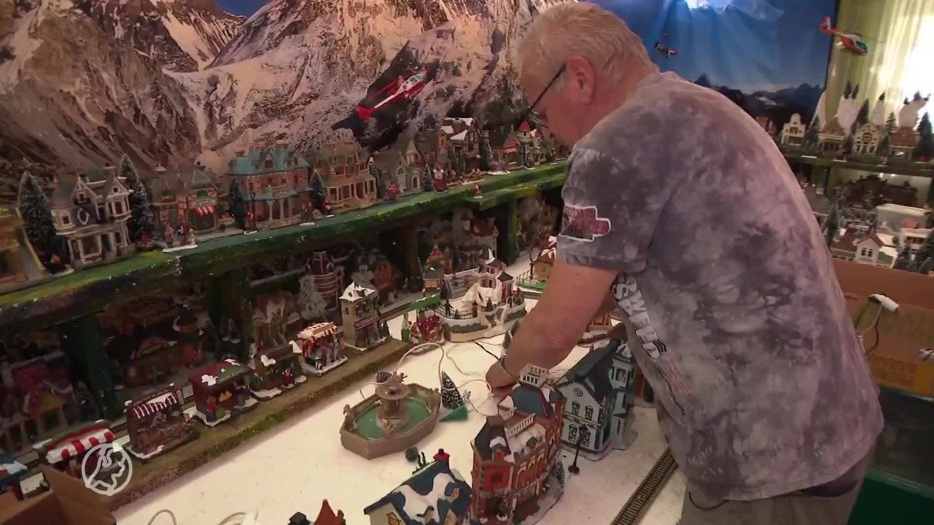 Kerstdorpen-bouwer begint aan nieuw meesterwerk