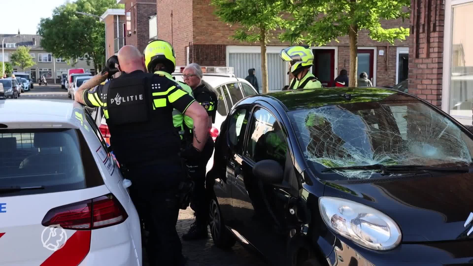 Schot gelost bij ruzie in Haarlem, politie zoekt met helikopt...