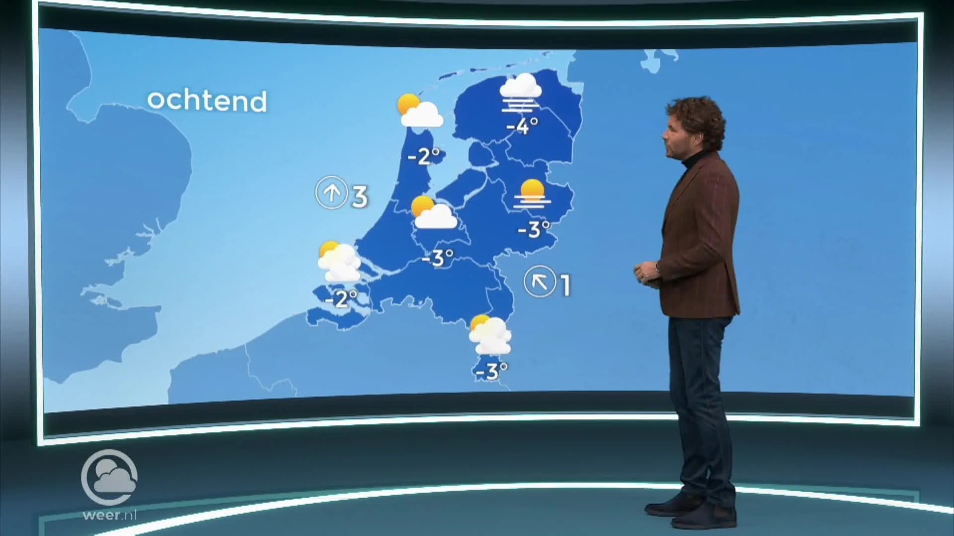 Weerbericht woensdag 22 december 2021