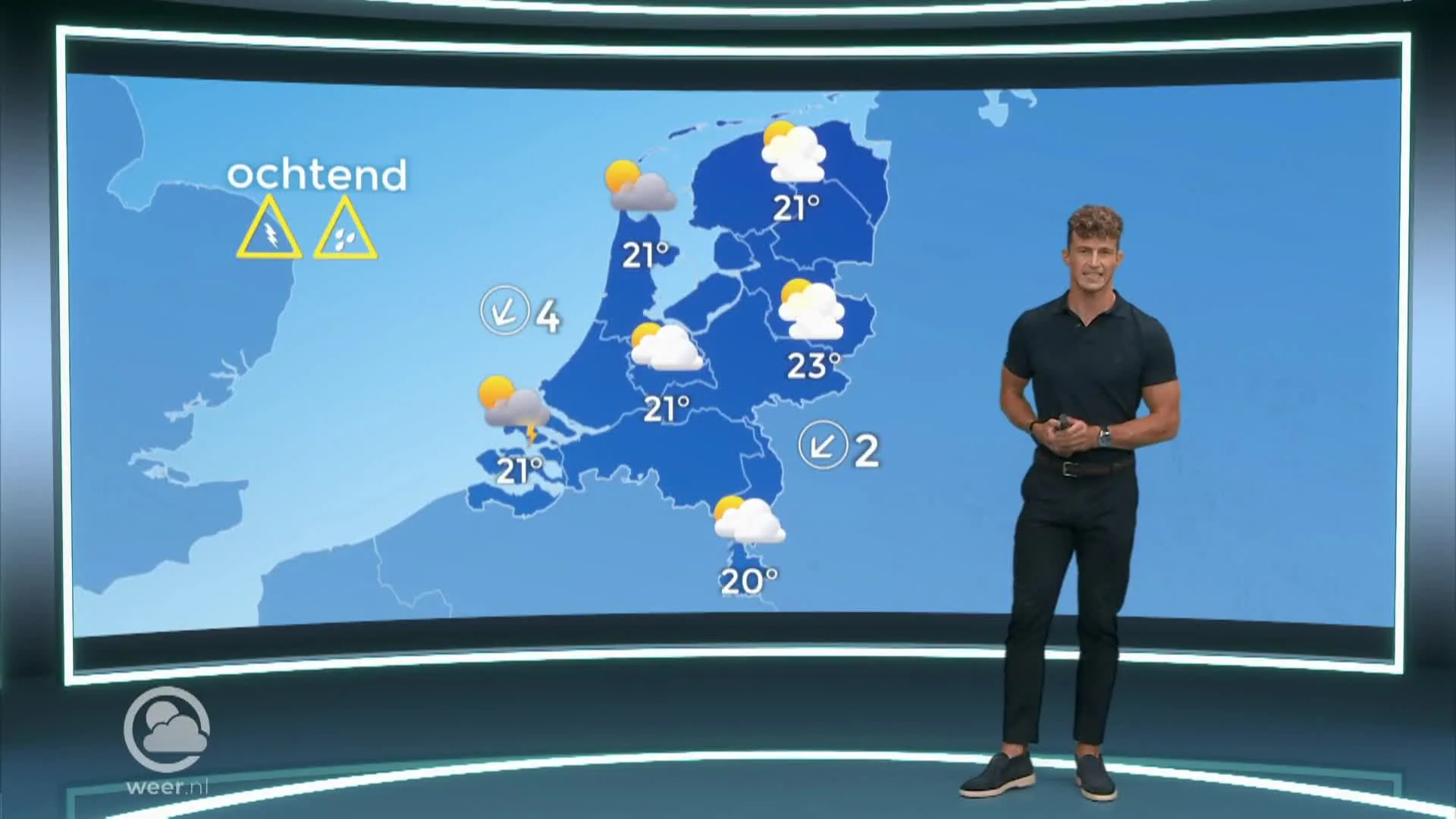 Weerbericht woensdag 17 augustus 2022