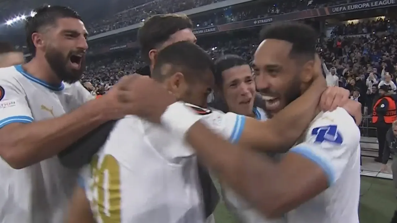 VIDEOGOAL: Olympique Marseille - Ajax 4-3 (Aubameyang)
