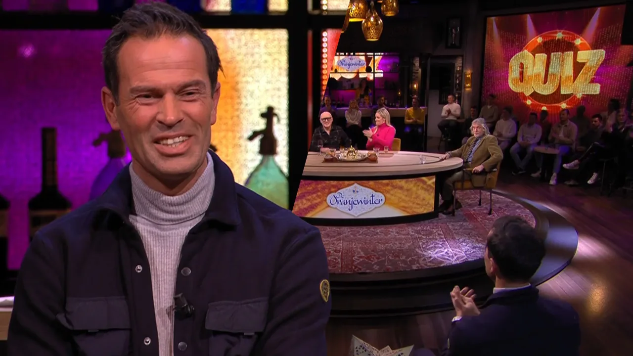 Bas debuteert als quizmaster bij De Oranjewinter: 'Licht uit, spot aan!'