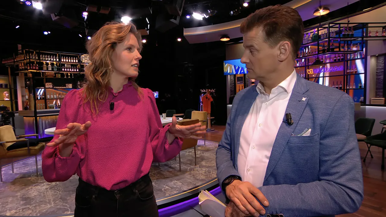 Leonie ter Braak blikt terug op debuut VI Vandaag: 'Johan en ik delen een beetje die achtergrond'