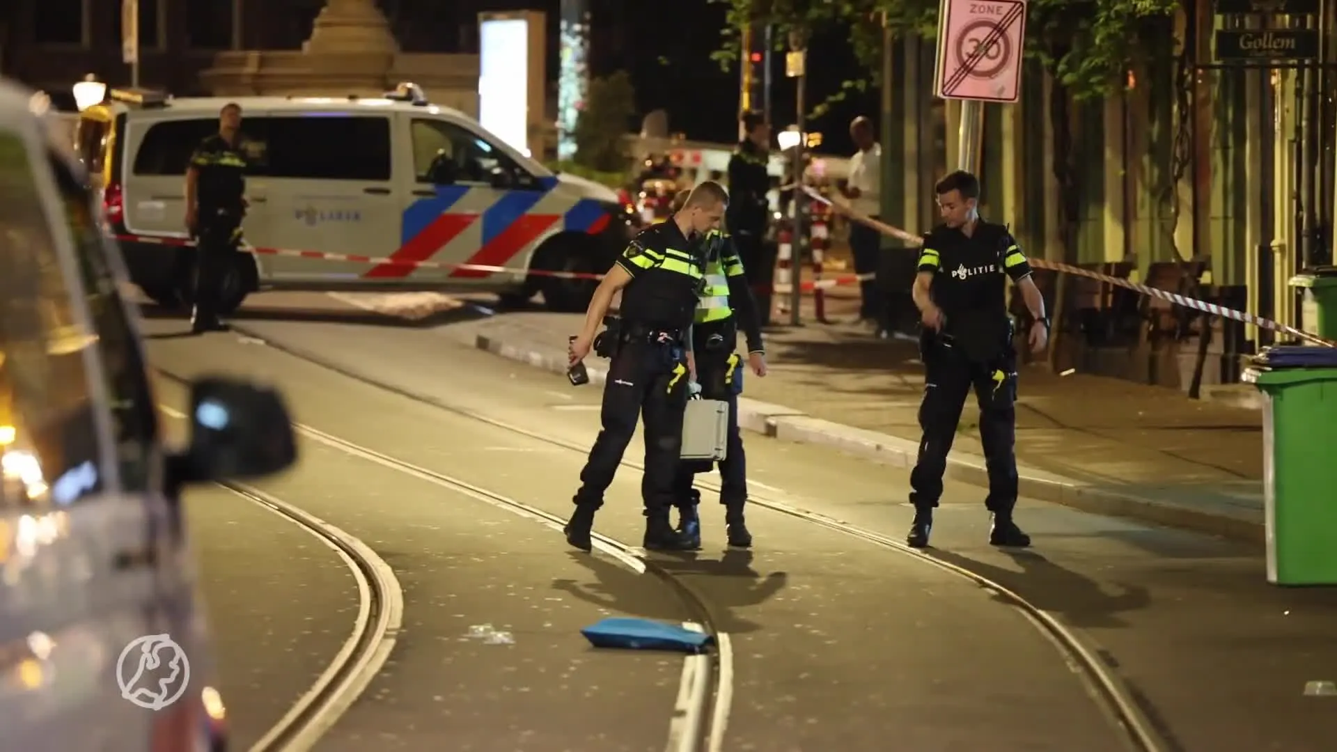 Gewonde door schietpartij bij bekende club in centrum van Amsterdam.mp4