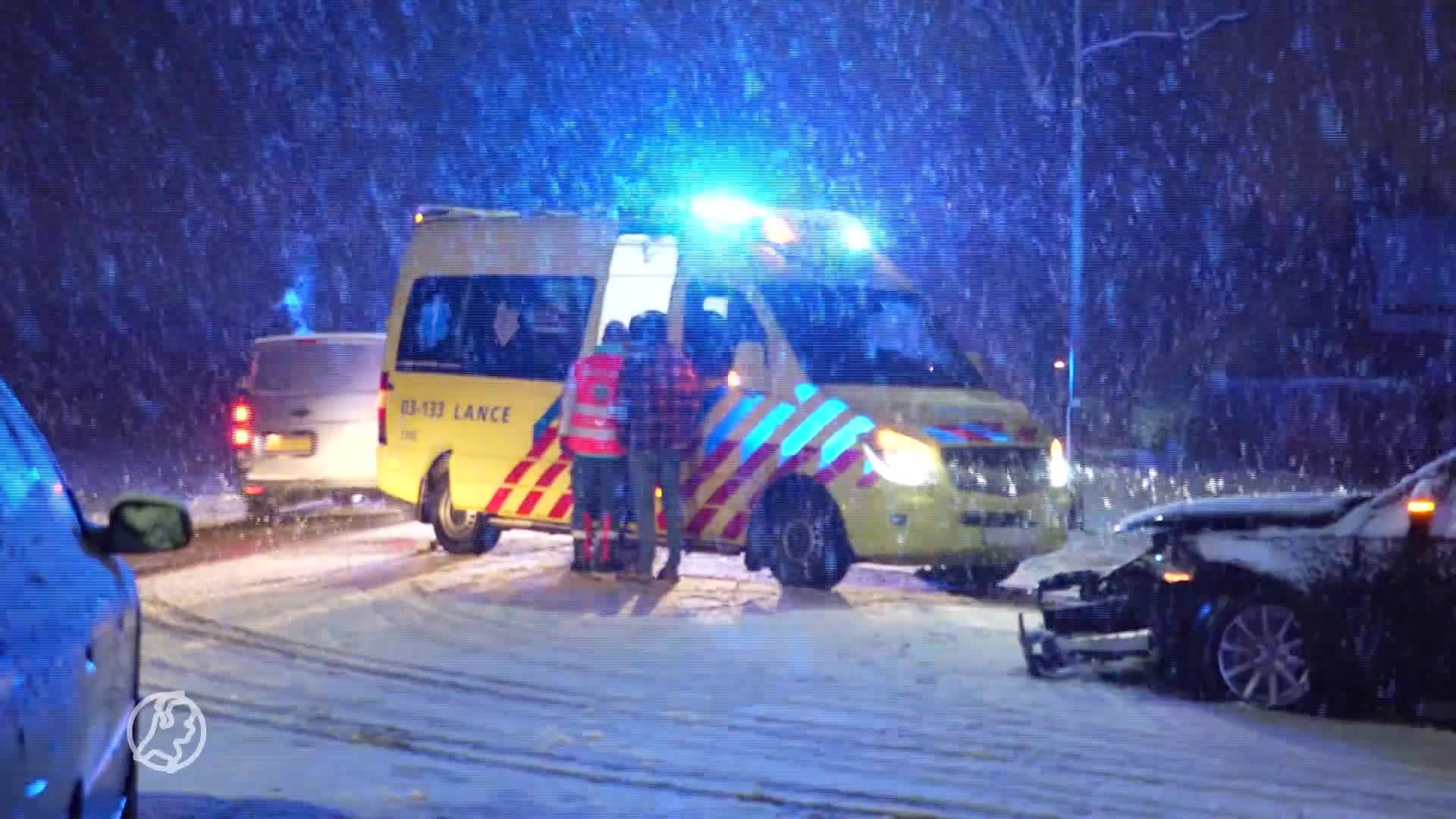 Ongeval in Schoonebeek door sneeuw