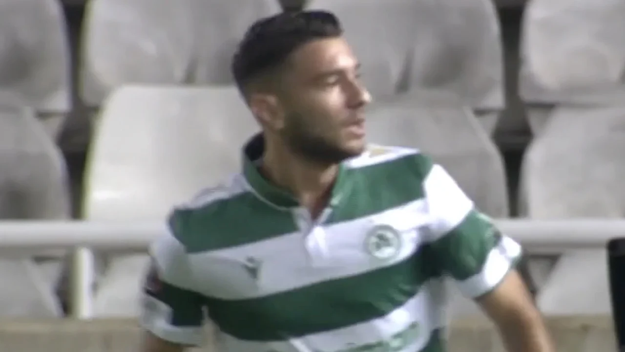 VIDEOGOAL: Omonia Nicosia - Manchester United 2-3 (Panagiotou)