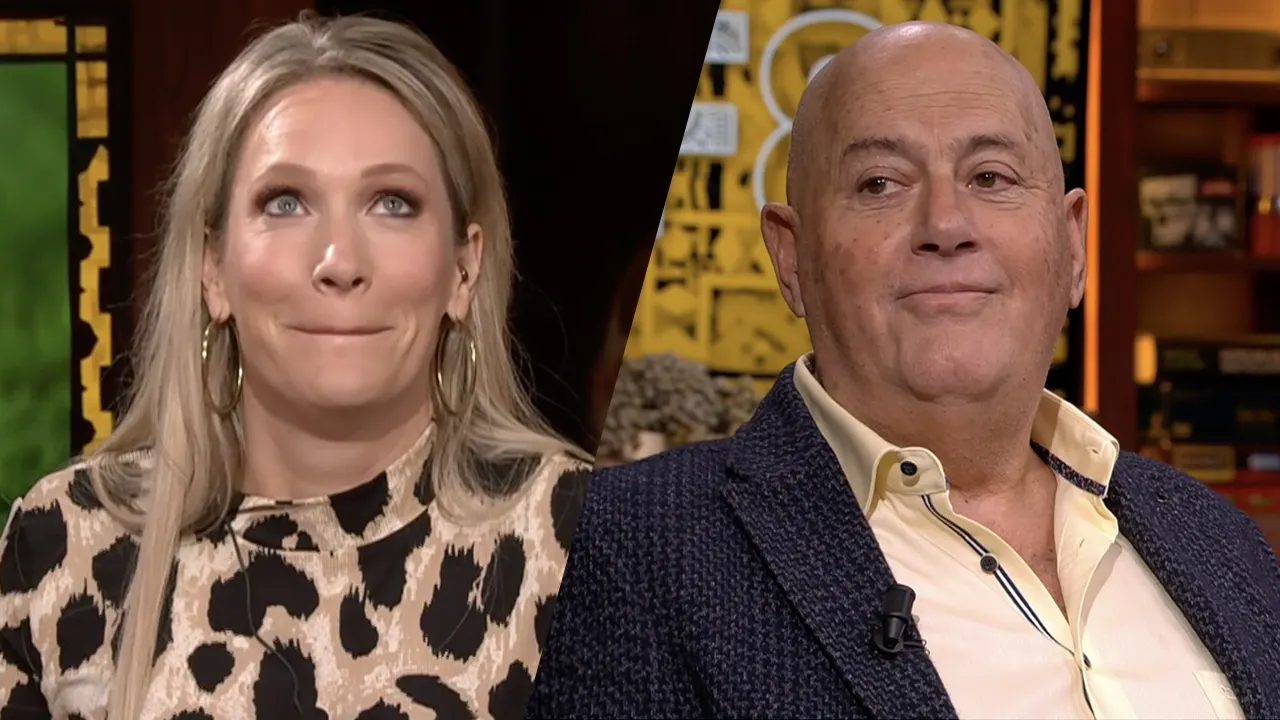 Hélène grapt tegen Jack van Gelder: 'Als je maar niet gaat zingen, Jack!'