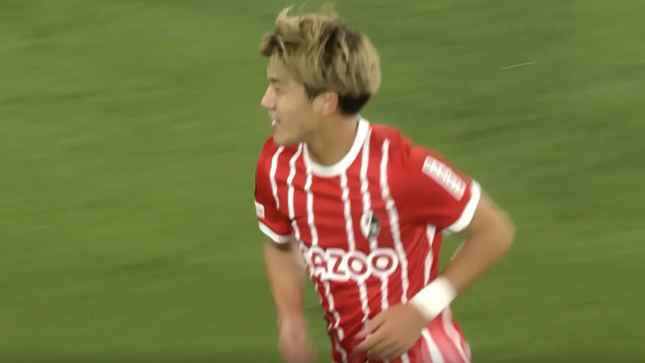 VIDEOGOAL: Freiburg - Qarabag FK 2-0 (Doan)