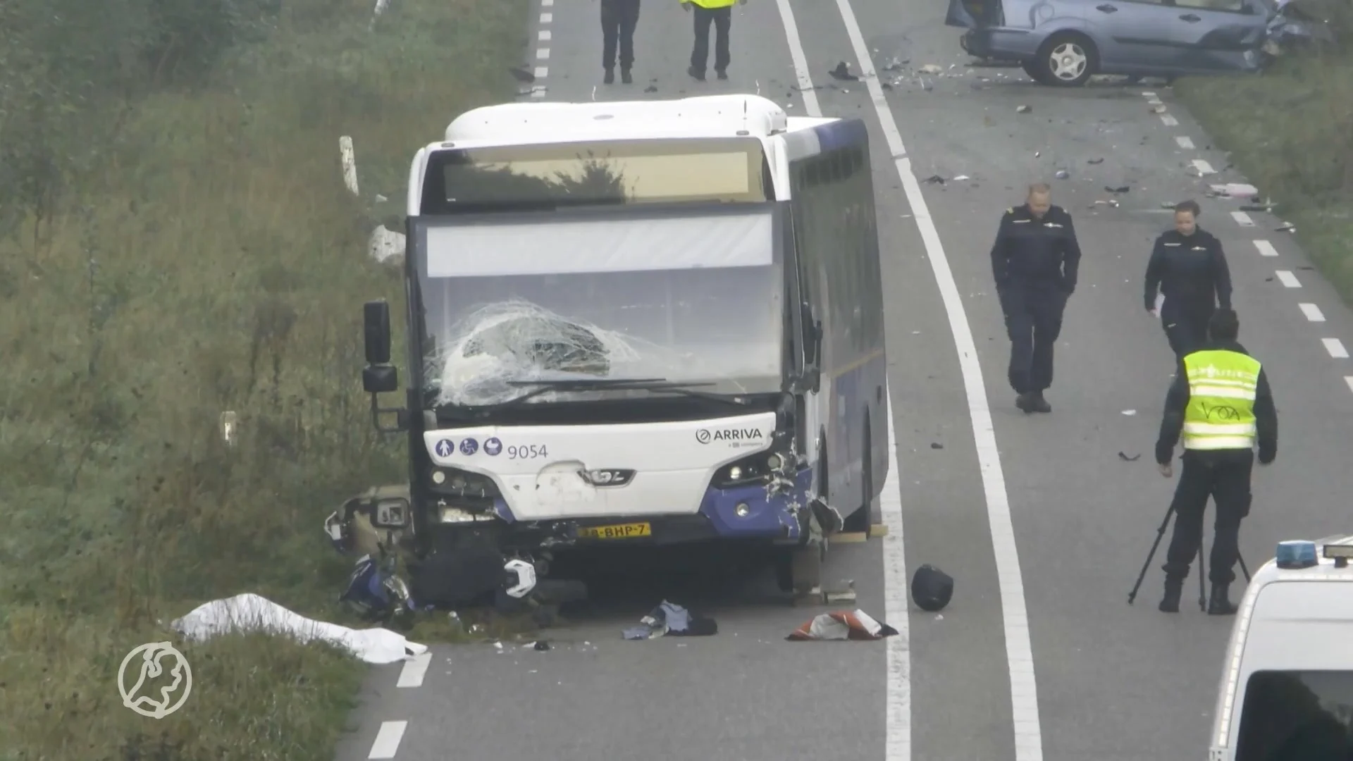 Dode en zwaargewonde bij zwaar ongeluk op N276 in Brunssum